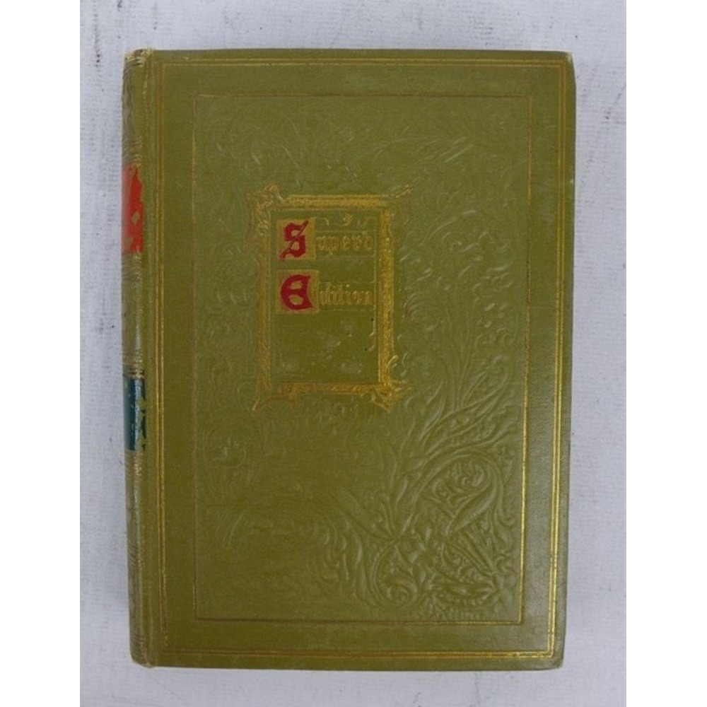 H.M. Caldwell Ten Nights in a Bar-Room T.S. Arthur Green Gilt Antique Fair Book
